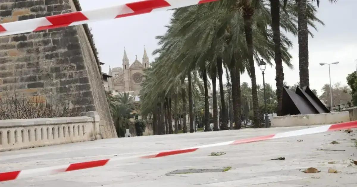 Mallorca weather warning: Palma closes Bellver Park and seafront promenade amid Mallorca rain and storm alert
