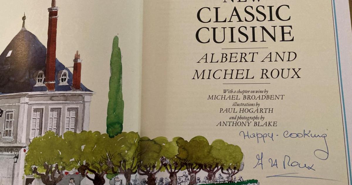 Albert Roux Your weekend culinary delights : Albert Roux Culinary legend