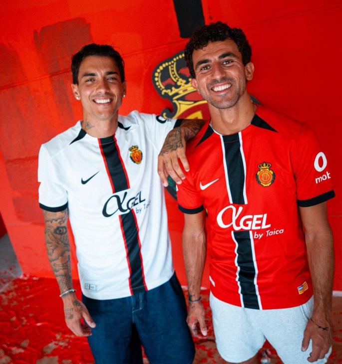 Antonio Sanchez and Jaume Morey model Mallorca’s new outfits