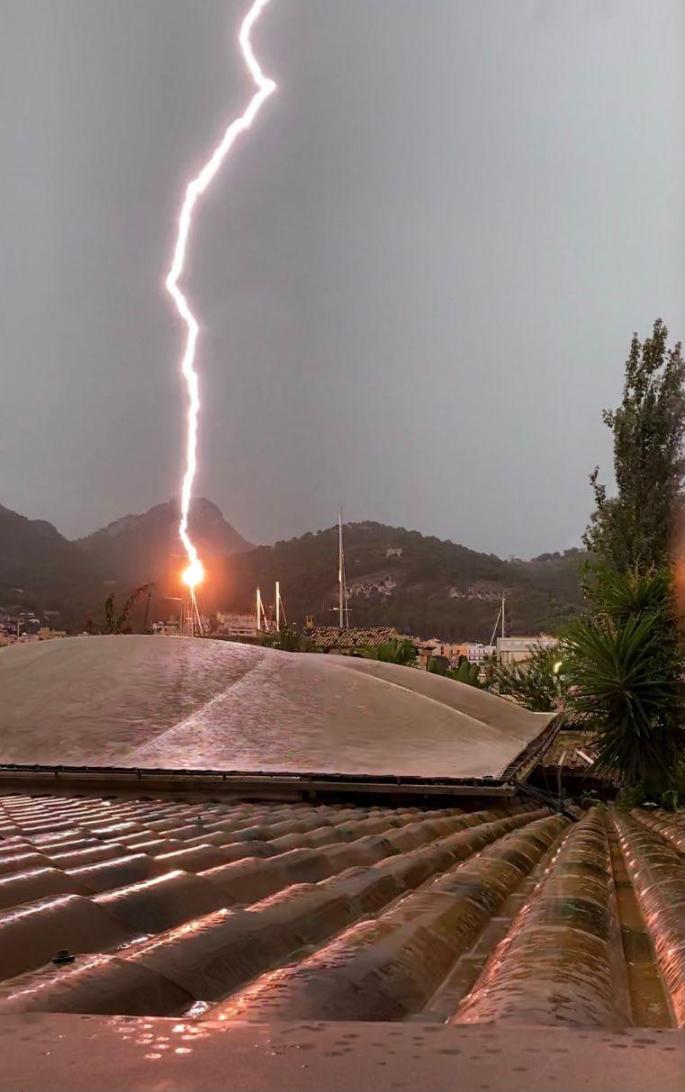 Electric storm in Andratx