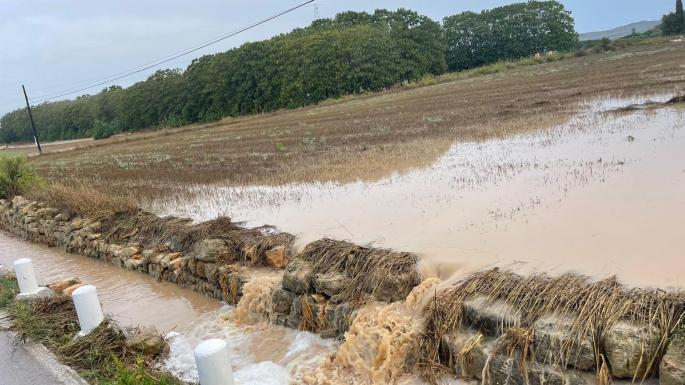 Flooding in Manacor, Mallorca