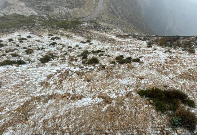 It snowed in Mallorca over the weekend.