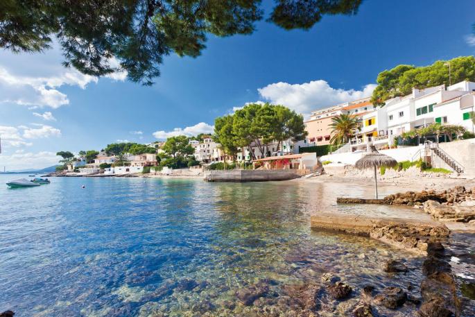 Cala Poncet, Alcanada in Alcudia, Mallorca
